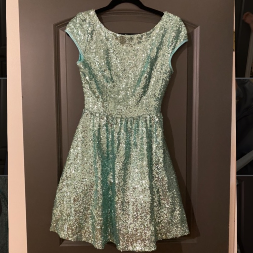 Short sequin dress